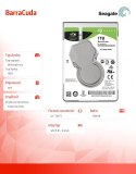 BarraCuda 1TB 2,5'' 128MB ST1000LM048