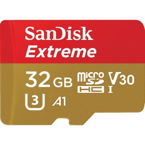 Extreme microSDHC 32GB 100/60 MB/s A1 V30 GoPro Extreme microSDHC 32GB 100/60 MB/s A1 V30 GoPro