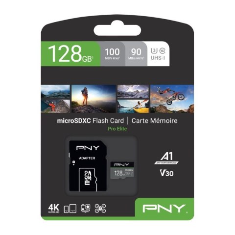 Pamięć MicroSDXC 128GB P-SDU128V31100PRO-GE Pamięć MicroSDXC 128GB P-SDU128V31100PRO-GE