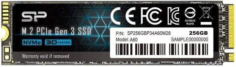 Dysk SSD A60 256GB M.2 PCIe 2200/1600 MB/s NVMe Dysk SSD A60 256GB M.2 PCIe 2200/1600 MB/s NVMe