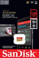 Karta pamięci Extreme microSDXC 128GB 190/90 MB/s A2 V30 U3