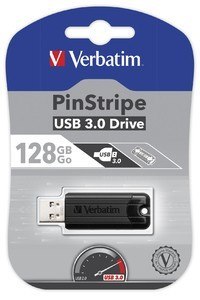 Pendrive PinStripe USB 3.0 Drive 128GB czarny Pendrive PinStripe USB 3.0 Drive 128GB czarny