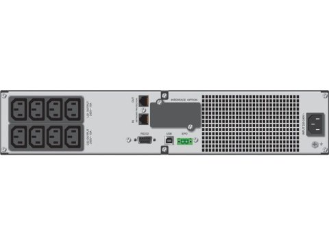 UPS LINE-INTERACTIVE 1500VA 8X IEC OUT, RJ11/RJ45 IN/OUT, USB/RS-232, LCD, RACK 19'' UPS LINE-INTERACTIVE 1500VA 8X IEC OUT, RJ11/RJ45 IN/OUT, USB/RS-232, LCD, RACK 19''