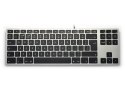 Klawiatura aluminiowa Mac Tenkeyless RGB Space Szara