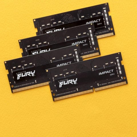 Pamięć DDR4 FURY Impact SODIMM 16GB(1*16GB)/3200 CL20 Pamięć DDR4 FURY Impact SODIMM 16GB(1*16GB)/3200 CL20