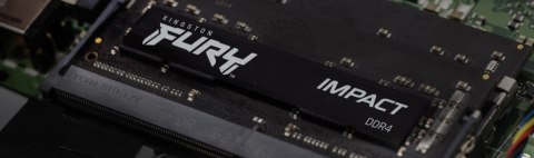 Pamięć DDR4 FURY Impact SODIMM 16GB(1*16GB)/3200 CL20 Pamięć DDR4 FURY Impact SODIMM 16GB(1*16GB)/3200 CL20