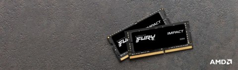 Pamięć DDR4 FURY Impact SODIMM 16GB(1*16GB)/3200 CL20 Pamięć DDR4 FURY Impact SODIMM 16GB(1*16GB)/3200 CL20
