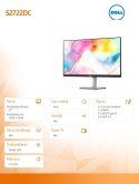 Monitor 27 S2722DC LED 2560x1440/HDMI/USBC/3Y