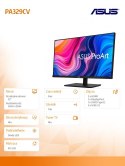 Monitor 32 cale PA329CV IPS 3xHDMI DP USB-C 5XUSB 600cd/m2 PIVOT Głośnik