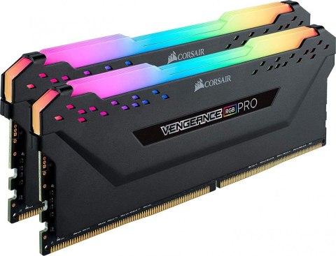 Pamięć DDR4 Vengeance RGB 32GB/3600(2*16GB) BLACK CL18 Pamięć DDR4 Vengeance RGB 32GB/3600(2*16GB) BLACK CL18