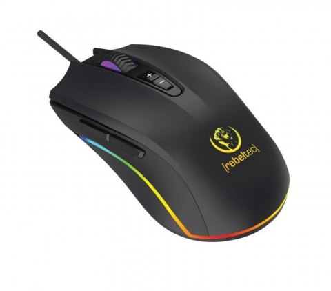Mysz dla graczy przewodowa Predator Sensor SUNPLUS 190, rozdzielczość:800/1600/2400/4800/6400 DPI, 7 przycisków i rolka Mysz dla graczy przewodowa Predator Sensor SUNPLUS 190, rozdzielczość:800/1600/2400/4800/6400 DPI, 7 przycisków i rolka