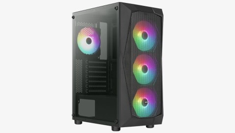 Obudowa Falcon Acrylic USB 3.0 Mid Tower czarna Obudowa Falcon Acrylic USB 3.0 Mid Tower czarna