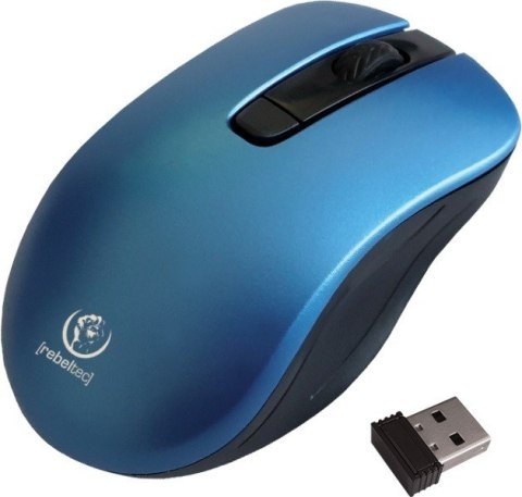 Mysz bezprzewodowa Rebeltec STAR blue 800/1000/1600 DPI Mysz bezprzewodowa Rebeltec STAR blue 800/1000/1600 DPI