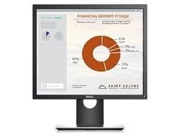 Monitor P1917S 19 IPS LED SXGA 1280x1024 /5:4/HDMI(1.4)/DP(1.2)/VGA/2xUSB 2.0/3xUSB 3.0/3Y PPG