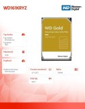 Dysk HDD WD GOLD Enterprise 16TB 3,5 SATA 256MB 7200rpm