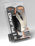 Mysz optyczna 800dpi srebrna MT1091S
