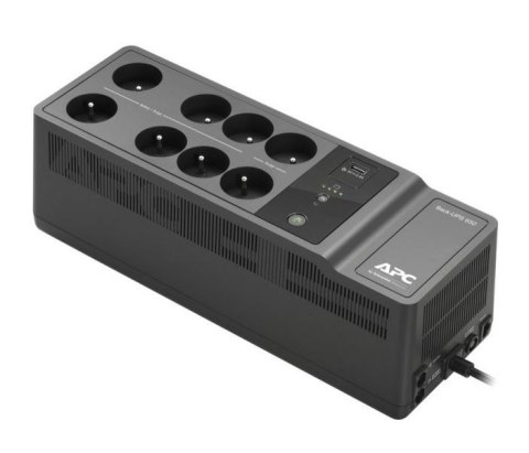 Zasilacz BE650G2-CP Back UPS 650VA/400W 6+2xFR, lad. USB-A Zasilacz BE650G2-CP Back UPS 650VA/400W 6+2xFR, lad. USB-A