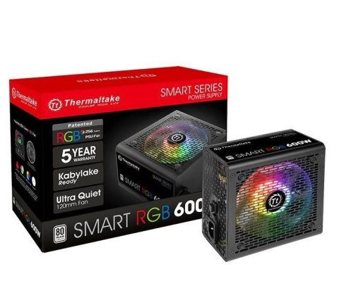 Smart 600W RGB (80+ 230V EU, 2xPEG, 120mm, Single Rail) Smart 600W RGB (80+ 230V EU, 2xPEG, 120mm, Single Rail)