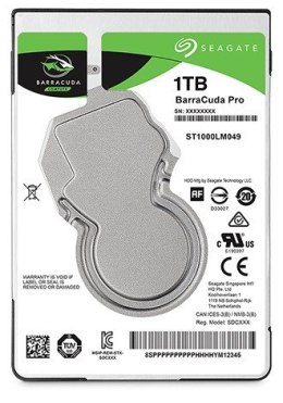 BarraCuda Pro 1TB 2,5'' 128MB ST1000LM049