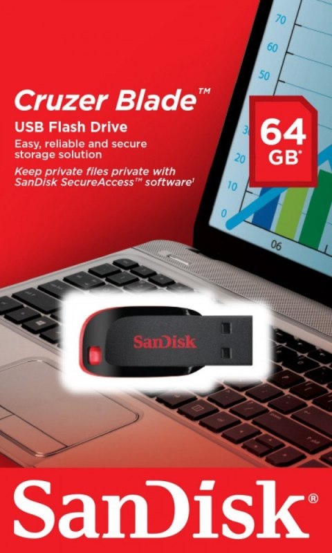 Cruzer Blade USB Flash Drive 64GB Cruzer Blade USB Flash Drive 64GB