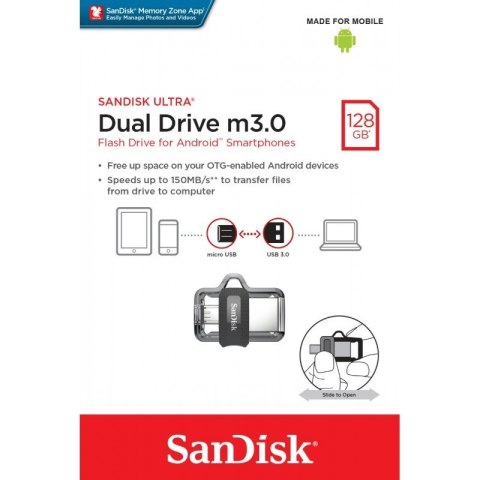 ULTRA DUAL DRIVE m3.0 128GB 150MB/s ULTRA DUAL DRIVE m3.0 128GB 150MB/s