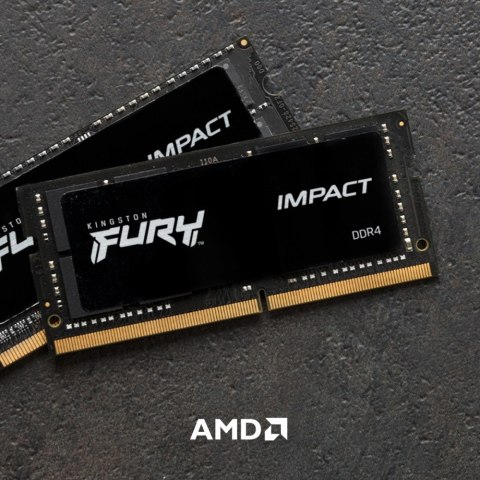 Pamięć DDR4 FURY Impact SODIMM 32GB(1*32GB)/3200 CL20 Pamięć DDR4 FURY Impact SODIMM 32GB(1*32GB)/3200 CL20