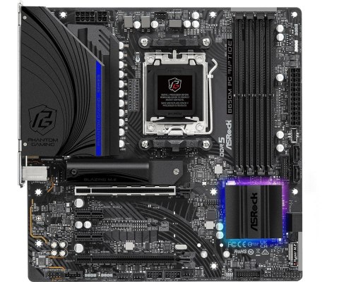 Płyta główna B650M PG RIPTIDE AM5 4DDR5 HDMI/DP mATX Płyta główna B650M PG RIPTIDE AM5 4DDR5 HDMI/DP mATX