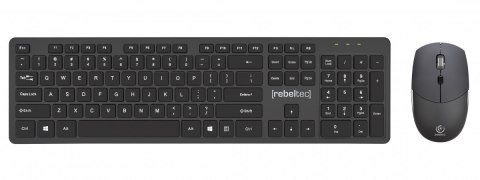 Zestaw bezprzewodowy klawiatura + mysz MAXIM 2,4GHz, zasięg 10m nano odbiornik USB 104 klawisze QWERTY Zestaw bezprzewodowy klawiatura + mysz MAXIM 2,4GHz, zasięg 10m nano odbiornik USB 104 klawisze QWERTY