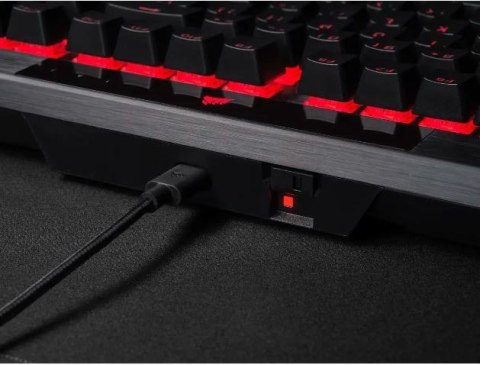 Klawiatura przewodowa K70 RGB Pro Black PBT Keycaps Klawiatura przewodowa K70 RGB Pro Black PBT Keycaps
