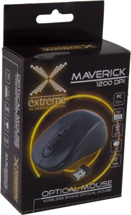 MYSZ BEZPRZEWODOWA OPTYCZNA XM104K MAVERICK 1200DPI / 2,4GHz / 3D / CZARNA