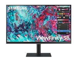 Monitor 27 cali LS27B800TGUXEN IPS 3840x2160 UHD 16:9 1xHDMI 2xTB 4.0 (90W/15W) 3xUSB 3.0 LAN (RJ45) 5ms HAS+PIVOT głośniki 