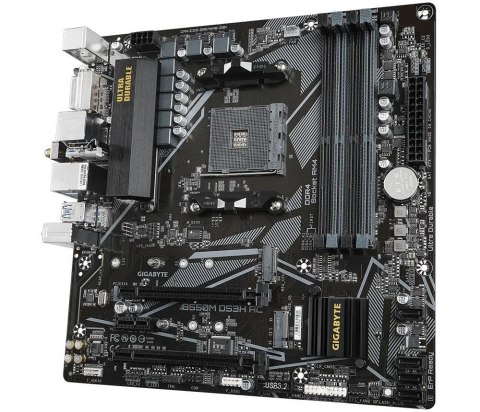 Płyta główna B550M DS3H AC AM4 4DDR4 HDMI/DVI M.2 mATX Płyta główna B550M DS3H AC AM4 4DDR4 HDMI/DVI M.2 mATX