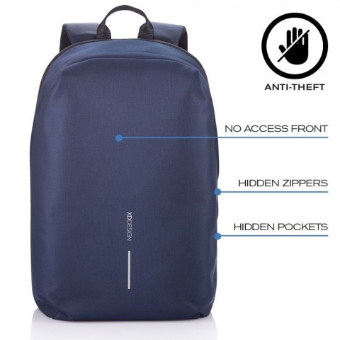Plecak antykradzieżowy BOBBY SOFT NAVY Plecak antykradzieżowy BOBBY SOFT NAVY