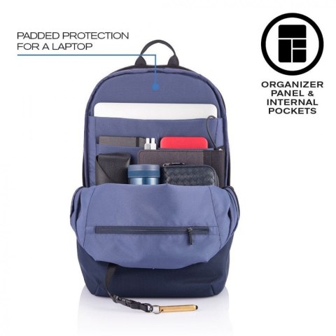 Plecak antykradzieżowy BOBBY SOFT NAVY Plecak antykradzieżowy BOBBY SOFT NAVY