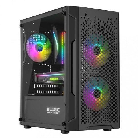 Obudowa komputerowa bez zasilacza Logic Aramis ARGB MINI USB 3.0 Obudowa komputerowa bez zasilacza Logic Aramis ARGB MINI USB 3.0