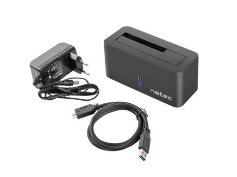 Stacja dokująca HDD Kangaroo SATA 2.5''+3.5'' USB 3.0 + zasilacz Stacja dokująca HDD Kangaroo SATA 2.5''+3.5'' USB 3.0 + zasilacz