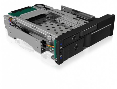 Kieszeń na dysk IB-173SSK 1x2,5+1x3,5 na 1x5,25 Kieszeń na dysk IB-173SSK 1x2,5+1x3,5 na 1x5,25