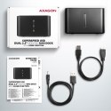 ADSA-D25 MINI stacja dokująca USB 3.2 Gen 1 - 2x SATA 6G 2.5" SSD/HDD CLONE