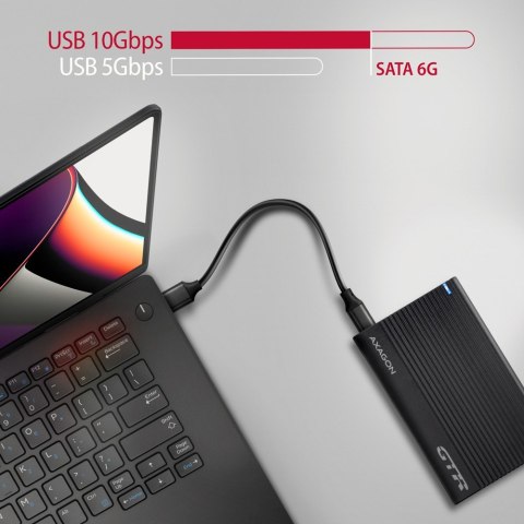 EE25-GTR Obudowa zewnętrzna aluminiowa USB3.2 Gen 2 - SATA 6G 2.5\" SSD/HDD EE25-GTR Obudowa zewnętrzna aluminiowa USB3.2 Gen 2 - SATA 6G 2.5\" SSD/HDD