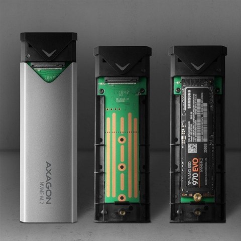 EEM2-UG2 Obudowa zewnętrzna aluminiowa, USB-C 3.2 Gen 2 - M.2 NVMe SSD, długość 42 do 80 mm EEM2-UG2 Obudowa zewnętrzna aluminiowa, USB-C 3.2 Gen 2 - M.2 NVMe SSD, długość 42 do 80 mm