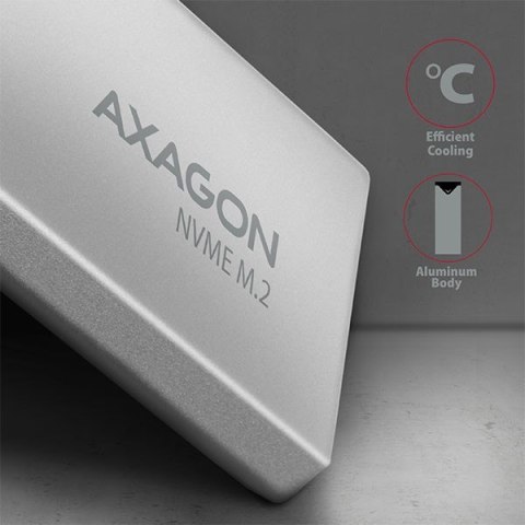EEM2-UG2 Obudowa zewnętrzna aluminiowa, USB-C 3.2 Gen 2 - M.2 NVMe SSD, długość 42 do 80 mm EEM2-UG2 Obudowa zewnętrzna aluminiowa, USB-C 3.2 Gen 2 - M.2 NVMe SSD, długość 42 do 80 mm