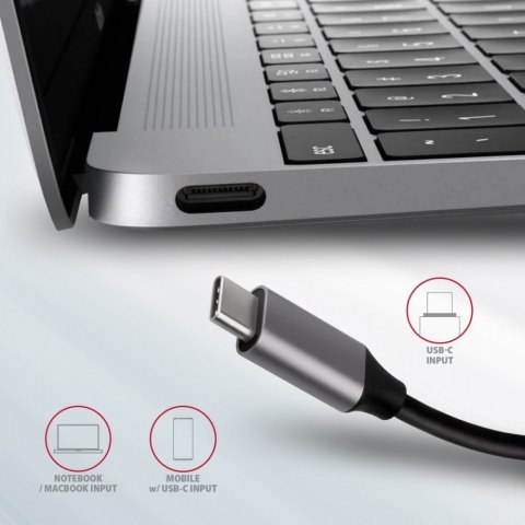 HMC-6M2 Wieloportowy hub USB-C 3.2 Gen 1, slot M.2 SATA + HDMI + GLAN + 2x USB-A + PD 100W HMC-6M2 Wieloportowy hub USB-C 3.2 Gen 1, slot M.2 SATA + HDMI + GLAN + 2x USB-A + PD 100W