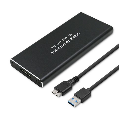 Obudowa | kieszeń do dysków SSD M.2 SATA | NGFF | USB 3.0 Obudowa | kieszeń do dysków SSD M.2 SATA | NGFF | USB 3.0