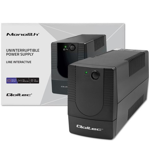 Zasilacz awaryjny UPS | Monolith | 650VA | 360W Zasilacz awaryjny UPS | Monolith | 650VA | 360W