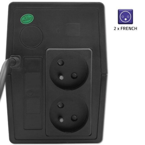 Zasilacz awaryjny UPS | Monolith | 650VA | 360W Zasilacz awaryjny UPS | Monolith | 650VA | 360W
