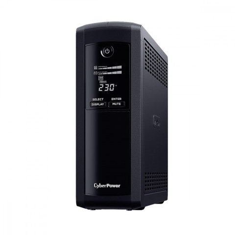 Zasilacz awaryjny VP1200ELCD-FR 1200VA / 720W / 5xFR / AVR / LCD / RJ45 Zasilacz awaryjny VP1200ELCD-FR 1200VA / 720W / 5xFR / AVR / LCD / RJ45