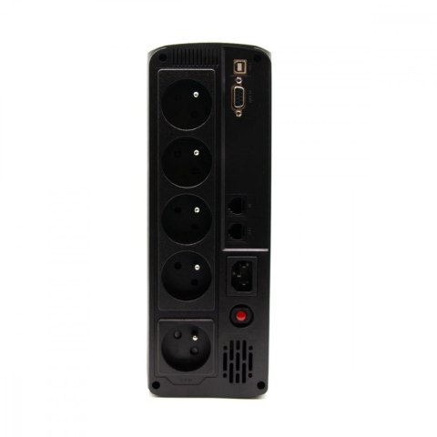 Zasilacz awaryjny VP1200ELCD-FR 1200VA / 720W / 5xFR / AVR / LCD / RJ45 Zasilacz awaryjny VP1200ELCD-FR 1200VA / 720W / 5xFR / AVR / LCD / RJ45