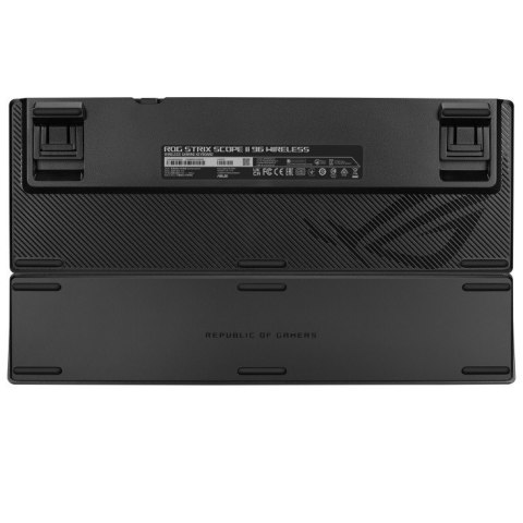 Klawiatura gamingowa Strix Scope II 96 Wireless USB/RF/BT Klawiatura gamingowa Strix Scope II 96 Wireless USB/RF/BT