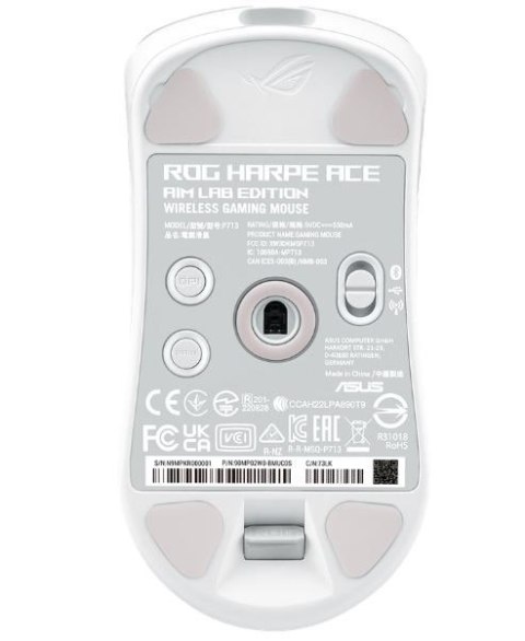 Mysz bezprzewodowa ROG Harpe Ace Aim LAB Edition White Mysz bezprzewodowa ROG Harpe Ace Aim LAB Edition White