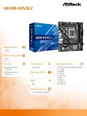 Płyta główna H610M-HVS/M.2 R2.0 s1700 2DDR4 DP/HDMI mATX
